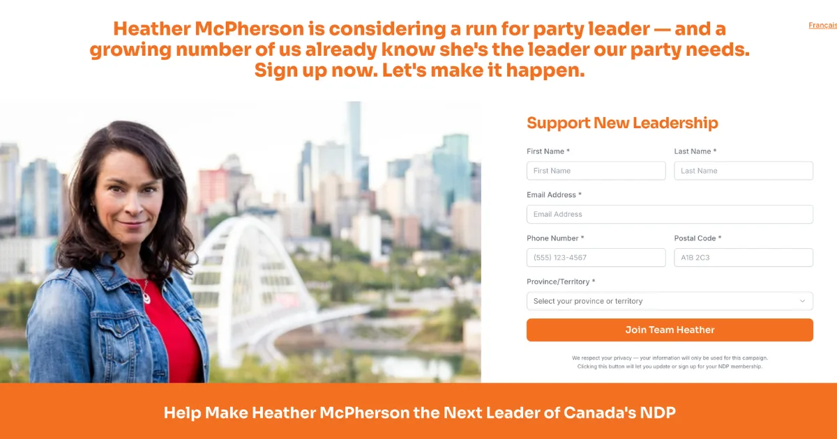 Heather for Leader